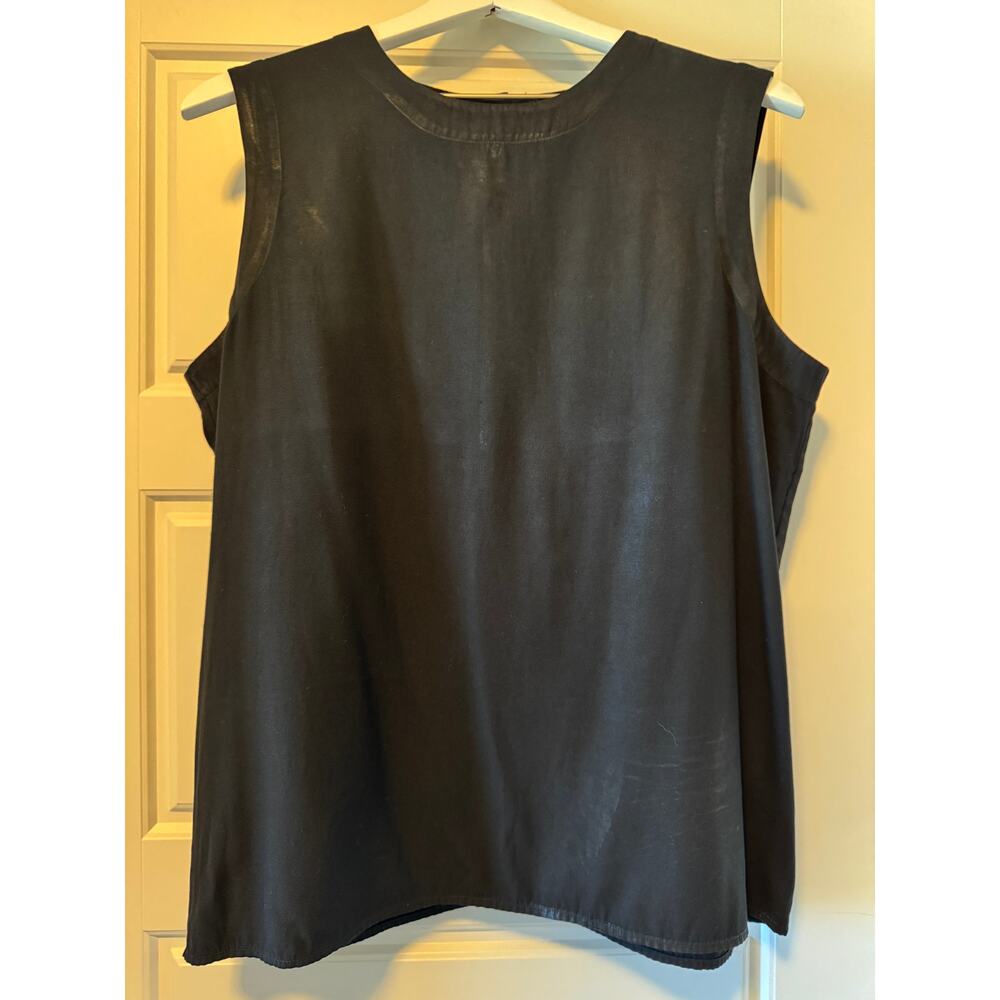 Talbots Basic Back Button Back Shell Top, Women's Size 16 - Picture 4 of 8